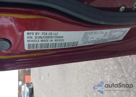 2022 Jeep Compass Altitude Fwd z USA, uszkodzony, nr VIN 3C4NJCBB3NT236848